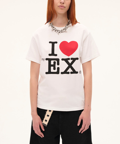 Carne Bollente(カルネボレンテ)の「【Carne Bollente/カルネボレンテ】 Ex Files SS25ST0102(Tシャツ/カットソー・レディース・ホワイト・X-SMALL/MEDIUM)」の14枚目の写真