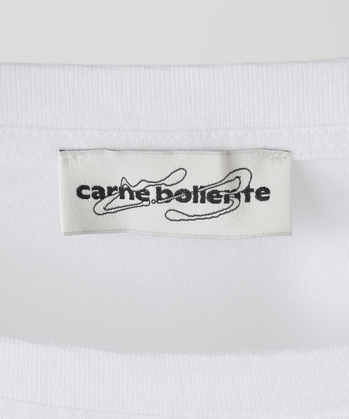 Carne Bollente(カルネボレンテ)の「【Carne Bollente/カルネボレンテ】 Ex Files SS25ST0102(Tシャツ/カットソー・レディース・ホワイト・X-SMALL/MEDIUM)」の5枚目の写真