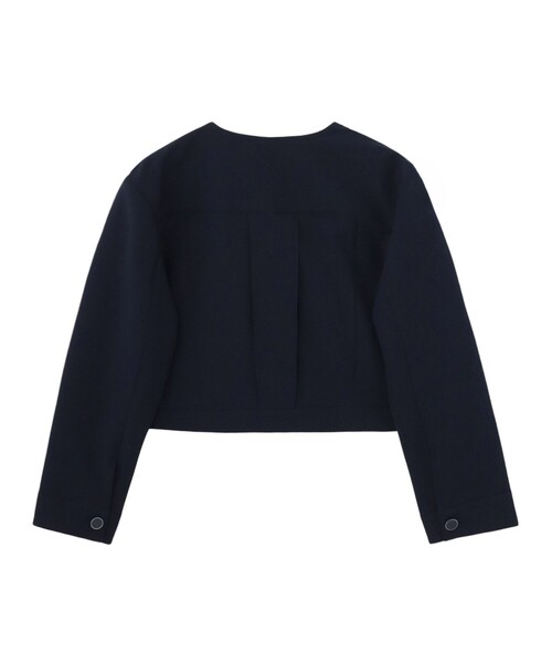 サッカーストレッチクロップドブルゾン（その他アウター）｜ANAYI