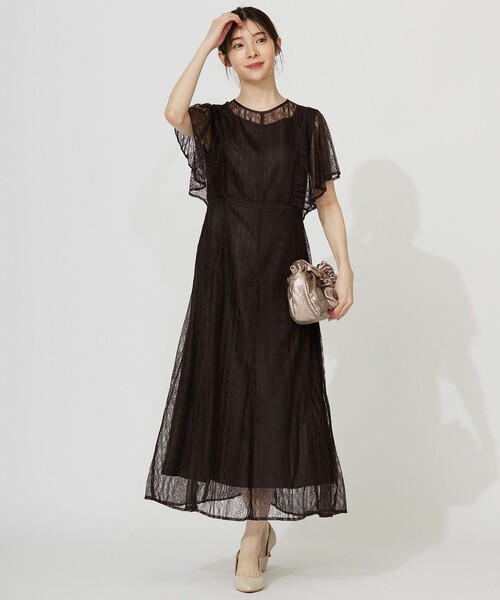 ストライプレーシー ドレス(ドレス)|ANY SIS(エニィスィス ストライプレーシー ドレス(ドレス)|ANY SIS(エニィスィス