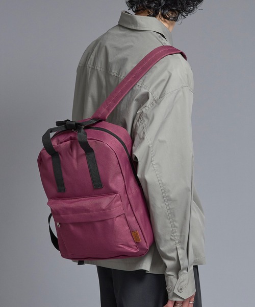 MAGASIN DE MODE TOOLS(マガジンデモードトゥールズ)の「【MAGASIN DE MODE TOOLS】2WAYデイパック 9313 MKS(バックパック/リュック・メンズ・ワイン/ブラック/ベージュ・FREE)」の8枚目の写真