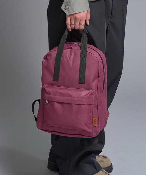 MAGASIN DE MODE TOOLS(マガジンデモードトゥールズ)の「【MAGASIN DE MODE TOOLS】2WAYデイパック 9313 MKS(バックパック/リュック・メンズ・ワイン/ブラック/ベージュ・FREE)」の9枚目の写真