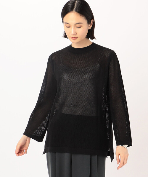 COMME CA(コムサ)の「【 ツインニット】コットンダルストレッチ(アンサンブル・レディース・ライトグレー/ミント/ブラック・11号/9号)」の11枚目の写真