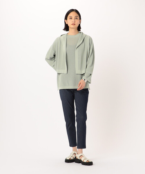 COMME CA(コムサ)の「【 ツインニット】コットンダルストレッチ(アンサンブル・レディース・ライトグレー/ミント/ブラック・11号/9号)」の15枚目の写真