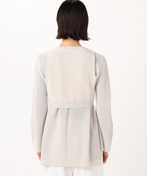 COMME CA(コムサ)の「【 ツインニット】コットンダルストレッチ(アンサンブル・レディース・ライトグレー/ミント/ブラック・11号/9号)」の19枚目の写真