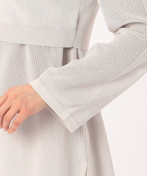 COMME CA(コムサ)の「【 ツインニット】コットンダルストレッチ(アンサンブル・レディース・ライトグレー/ミント/ブラック・11号/9号)」の22枚目の写真