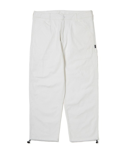 430（フォーサーティ）の「mp13631- PAINTER PANTS ペインターパンツ（その他パンツ・メンズ・ブラック/ブラウン系その他/ホワイト・0/1/2/3）」の2枚目の写真