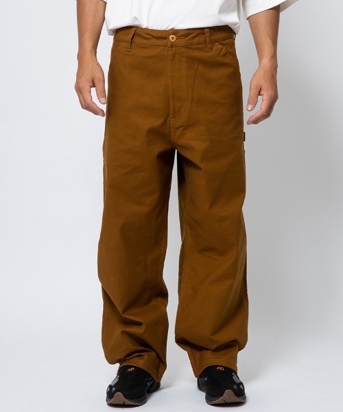 430（フォーサーティ）の「mp13631- PAINTER PANTS ペインターパンツ（その他パンツ・メンズ・ブラック/ブラウン系その他/ホワイト・0/1/2/3）」の4枚目の写真