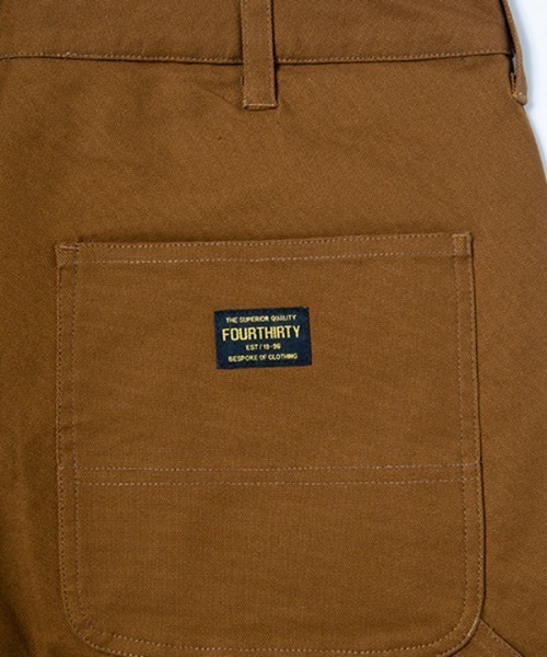 430（フォーサーティ）の「mp13631- PAINTER PANTS ペインターパンツ（その他パンツ・メンズ・ブラック/ブラウン系その他/ホワイト・0/1/2/3）」の15枚目の写真