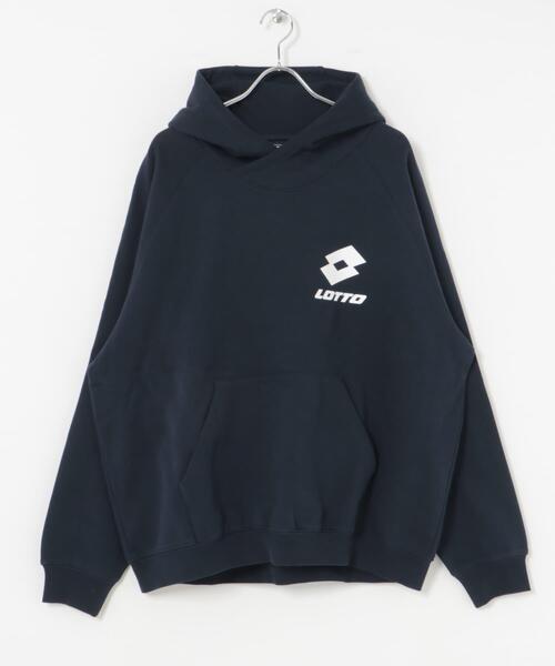 LOTTO（ロット）の「LOTTO　CLASSIC BIG LOGO HOODIE（パーカー・メンズ・グレー/ブラック/ネイビー・MEDIUM/LARGE/X-LARGE）」の11枚目の写真