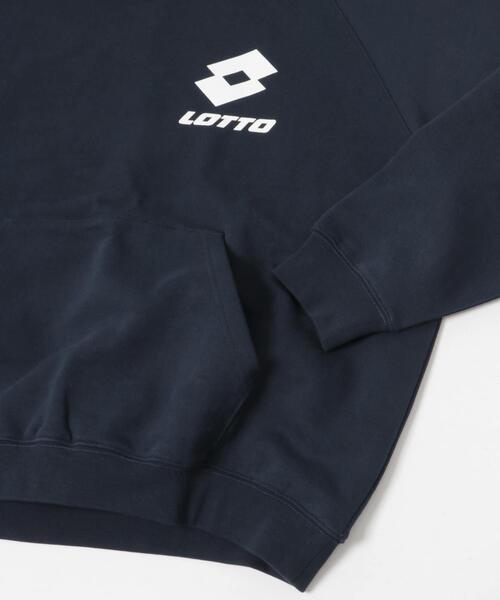 LOTTO（ロット）の「LOTTO　CLASSIC BIG LOGO HOODIE（パーカー・メンズ・グレー/ブラック/ネイビー・MEDIUM/LARGE/X-LARGE）」の12枚目の写真