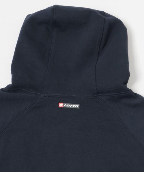 LOTTO（ロット）の「LOTTO　CLASSIC BIG LOGO HOODIE（パーカー・メンズ・グレー/ブラック/ネイビー・MEDIUM/LARGE/X-LARGE）」の14枚目の写真