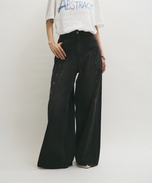 イノセンスフラワーデニム（デニムパンツ）｜ADAM ET ROPE