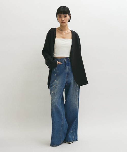 ADAM ET ROPE' イノセンスフラワーデニム ADAM ET ROPE'｜イノセンスフラワーデニム | Rakuten Fashion