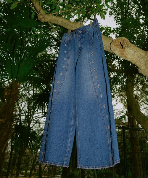 セール】イノセンスフラワーデニム（デニムパンツ）｜ADAM ET ROPE