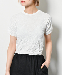 CITYSHOP シティショップ  レディース  ニット  SIZE Free ホワイト やや傷や汚れあり COLLAR SWEAT TOP：スウェット（Tシャツ／カットソー