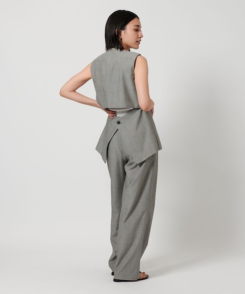 BEAUTY&YOUTH UNITED ARROWS(ビューティーアンドユースユナイテッドアローズ)の「レーヨンブレンド ストレート パンツ(スラックス・レディース・グレー系/ブラウン系・M/XS/S)」の9枚目の写真