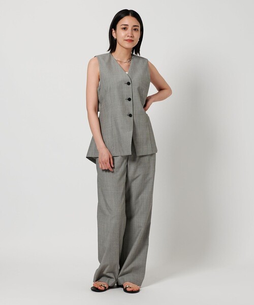 BEAUTY&YOUTH UNITED ARROWS(ビューティーアンドユースユナイテッドアローズ)の「レーヨンブレンド ストレート パンツ(スラックス・レディース・グレー系/ブラウン系・M/XS/S)」の10枚目の写真