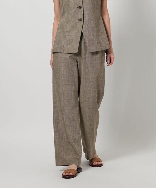 BEAUTY&YOUTH UNITED ARROWS(ビューティーアンドユースユナイテッドアローズ)の「レーヨンブレンド ストレート パンツ(スラックス・レディース・グレー系/ブラウン系・M/XS/S)」の11枚目の写真