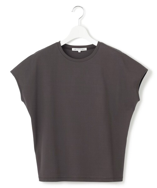 23区 S(ニジュウサンクチイサイサイズ)の「【汗じみ防止/速乾性】フレンチスリーブ IT Tシャツ(Tシャツ/カットソー・レディース・ホワイト系/ダークブラウン系/ベージュ系/ライトオレンジ系/スカイブルー系・32)」の22枚目の写真