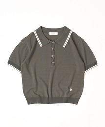 MUHET(~G[^)sheer polo knit / VA[|jbg(|Vc)