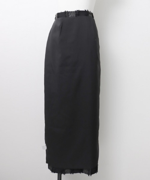 RASW（ラス）の「[RASW]ストライプジャカードIラインスカート（スカート・レディース・ブラック/ブラックミックス・S/M/L）」の10枚目の写真