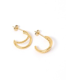 studio CLIP | ステンレス2連ピアス(ピアス（両耳用）)