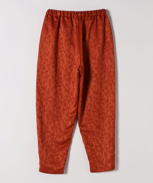 SHIPS any(シップス エニィ)の「SHIPS any:〈洗濯機可能〉サテン ジャカード テーパード イージー パンツ(その他パンツ・レディース・レンガ/ブラック・ONE SIZE)」の17枚目の写真