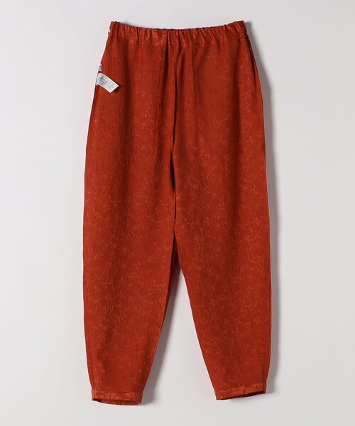 SHIPS any(シップス エニィ)の「SHIPS any:〈洗濯機可能〉サテン ジャカード テーパード イージー パンツ(その他パンツ・レディース・レンガ/ブラック・ONE SIZE)」の19枚目の写真