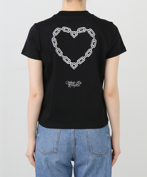 Carhartt（カーハート）の「CARHARTTカーハートダブルアイピー/ S/S CHAINED T-SHIRT（Tシャツ/カットソー・レディース・ブラック/イエロー・X-SMALL）」の12枚目の写真