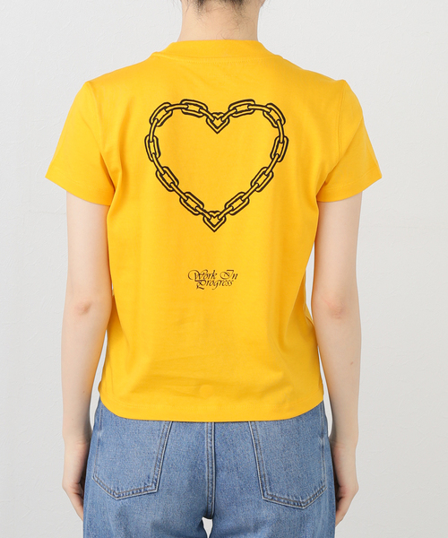 Carhartt（カーハート）の「CARHARTTカーハートダブルアイピー/ S/S CHAINED T-SHIRT（Tシャツ/カットソー・レディース・ブラック/イエロー・X-SMALL）」の14枚目の写真
