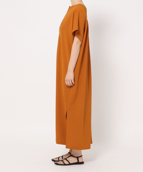 LEPSIM（レプシィム）の「カフタンスリットワンピース　243120（ワンピース・レディース・ブラック/オレンジ/カーキブラウン・FREE）」の20枚目の写真