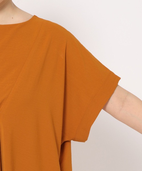 LEPSIM（レプシィム）の「カフタンスリットワンピース　243120（ワンピース・レディース・ブラック/オレンジ/カーキブラウン・FREE）」の17枚目の写真