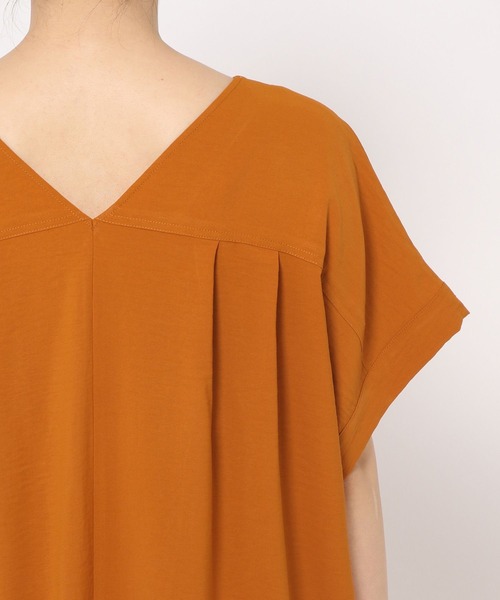 LEPSIM（レプシィム）の「カフタンスリットワンピース　243120（ワンピース・レディース・ブラック/オレンジ/カーキブラウン・FREE）」の14枚目の写真