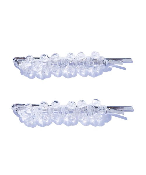 IRIS47（イリスフォーセブン）の「【IRIS 47】kaleid crystal pinset/カレイド クリスタル ピン セット HB144 ※（ヘアピン・レディース・その他/グレー・FREE）」の9枚目の写真