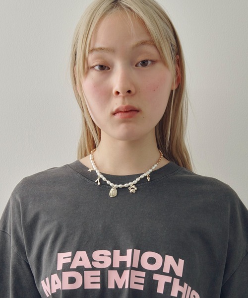 GOLDY（ゴールディ）の「コイン プレート チャーム パール ネックレス（ネックレス・レディース・ゴールド/シルバー×ゴールド/シルバー・FREE）」の9枚目の写真