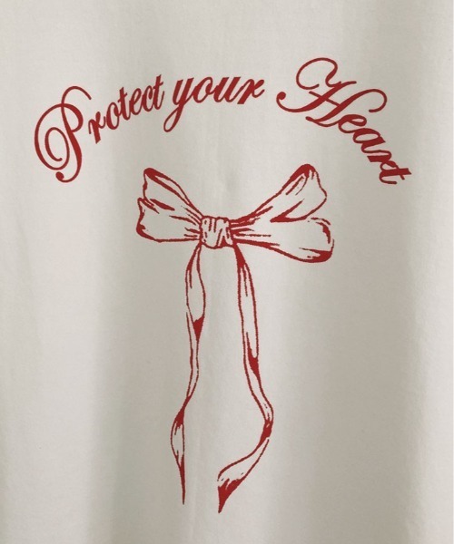 kirakiraShop(キラキラショップ)の「リボン プリント Tシャツ 半袖(Tシャツ/カットソー・レディース・ブラック/ホワイト・M/L)」の16枚目の写真