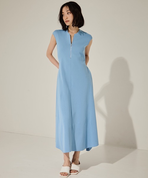 WRAPINKNOTラッピンノット】《STUDIOUS別注》ZIP OP/ジップワンピース