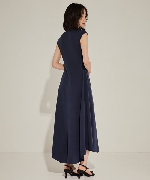 WRAPINKNOT(ラッピンノット)の「【WRAPINKNOTラッピンノット】《STUDIOUS別注》ZIP OP/ジップワンピース(ワンピース・レディース・ネイビー/ライトブルー/ブラック・0/1)」の19枚目の写真