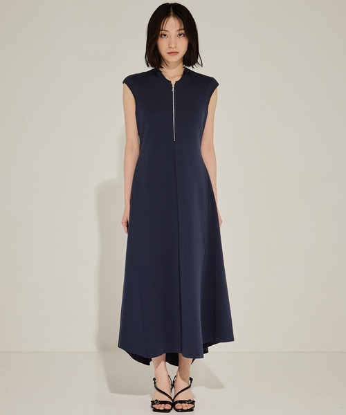 WRAPINKNOT(ラッピンノット)の「【WRAPINKNOTラッピンノット】《STUDIOUS別注》ZIP OP/ジップワンピース(ワンピース・レディース・ネイビー/ライトブルー/ブラック・0/1)」の20枚目の写真