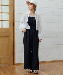 flower | サニーカットワークロンパース(つなぎ/オールインワン)