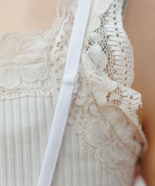 flower（フラワー）の「サニーカットワークロンパース（つなぎ/オールインワン・レディース・ホワイト/ブラック・FREE）」の12枚目の写真