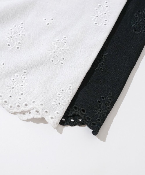 flower（フラワー）の「サニーカットワークロンパース（つなぎ/オールインワン・レディース・ホワイト/ブラック・FREE）」の22枚目の写真