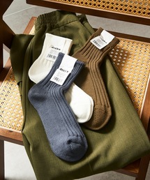 decka Quality socks | 【decka Quality socks】Low Gauge Rib Socks | Short Length(ソックス/靴下)