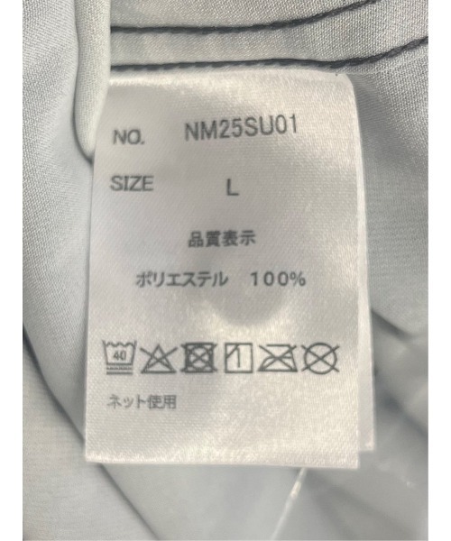 m.f.editorial(エムエフエディトリアル)の「【接触冷感】m.f.エディトリアル メンズ 総柄 レギュラーカラー 半袖 シャツ(シャツ/ブラウス・メンズ・ブルー/ブラック・MEDIUM/LARGE)」の10枚目の写真