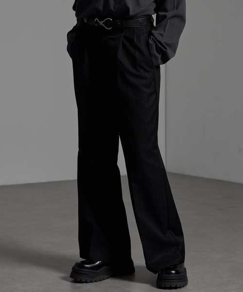 00s archive 海外製 フレアスラックス 黒色 sullentokyo 00s archive 海外製 フレアスラックス 黒色 sullentokyo 2025年最新