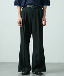 CIYOT（シヨウト）の「【CIYOT-シヨウト-】TRストレッチスーツ地  セミワイド 2タック センタープレス フレアパンツ（スラックス）」