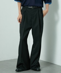 CIYOT（シヨウト）の「【CIYOT-シヨウト-】TRストレッチスーツ地  セミワイド 2タック センタープレス フレアパンツ（スラックス）」