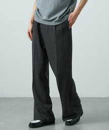 CIYOT（シヨウト）の「【CIYOT-シヨウト-】TRストレッチスーツ地  セミワイド 2タック センタープレス フレアパンツ（スラックス）」