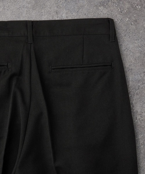 CIYOT(シヨウト)の「【CIYOT】TRストレッチスーツ地 セミワイド 2タック センタープレス フレアパンツ(スラックス・メンズ・グレー/ブラック/アイボリー/ブラック系/ダークブラウン/ダークグレー・S/M/L)」の16枚目の写真